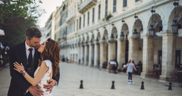 Ioanna & Nikos a love story in Corfu